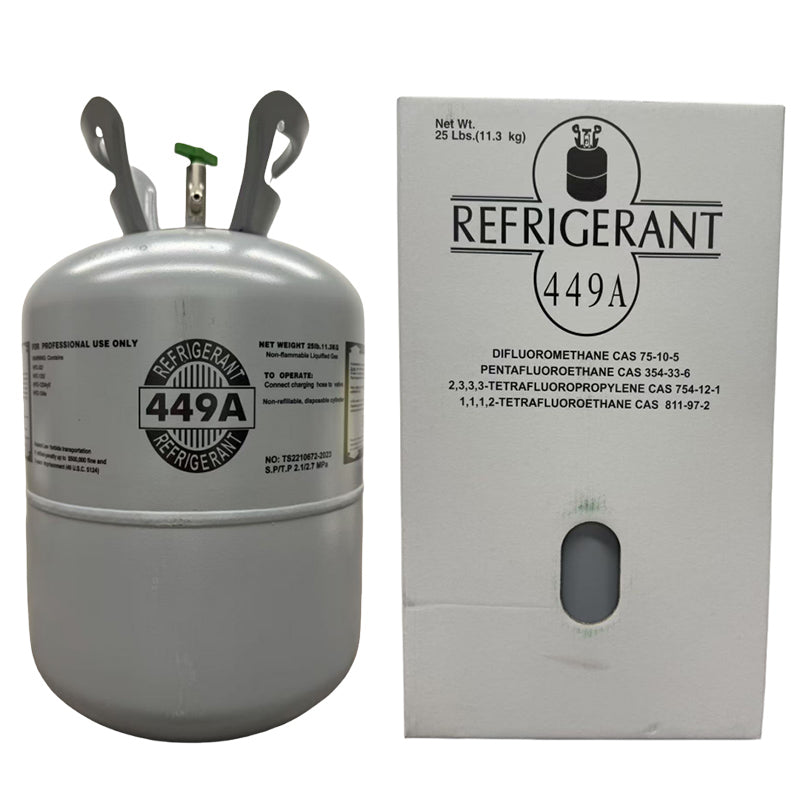 25Lb R449A Refrigerant Freon for Air Conditioners - Steel Cylinder Packaging Tank
