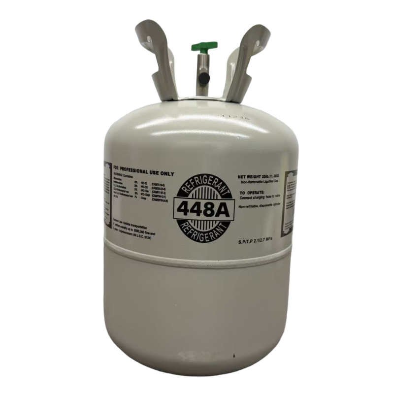 25LB R448A Refrigerant Freon for Air Conditioners - Steel Cylinder Packaging Tank