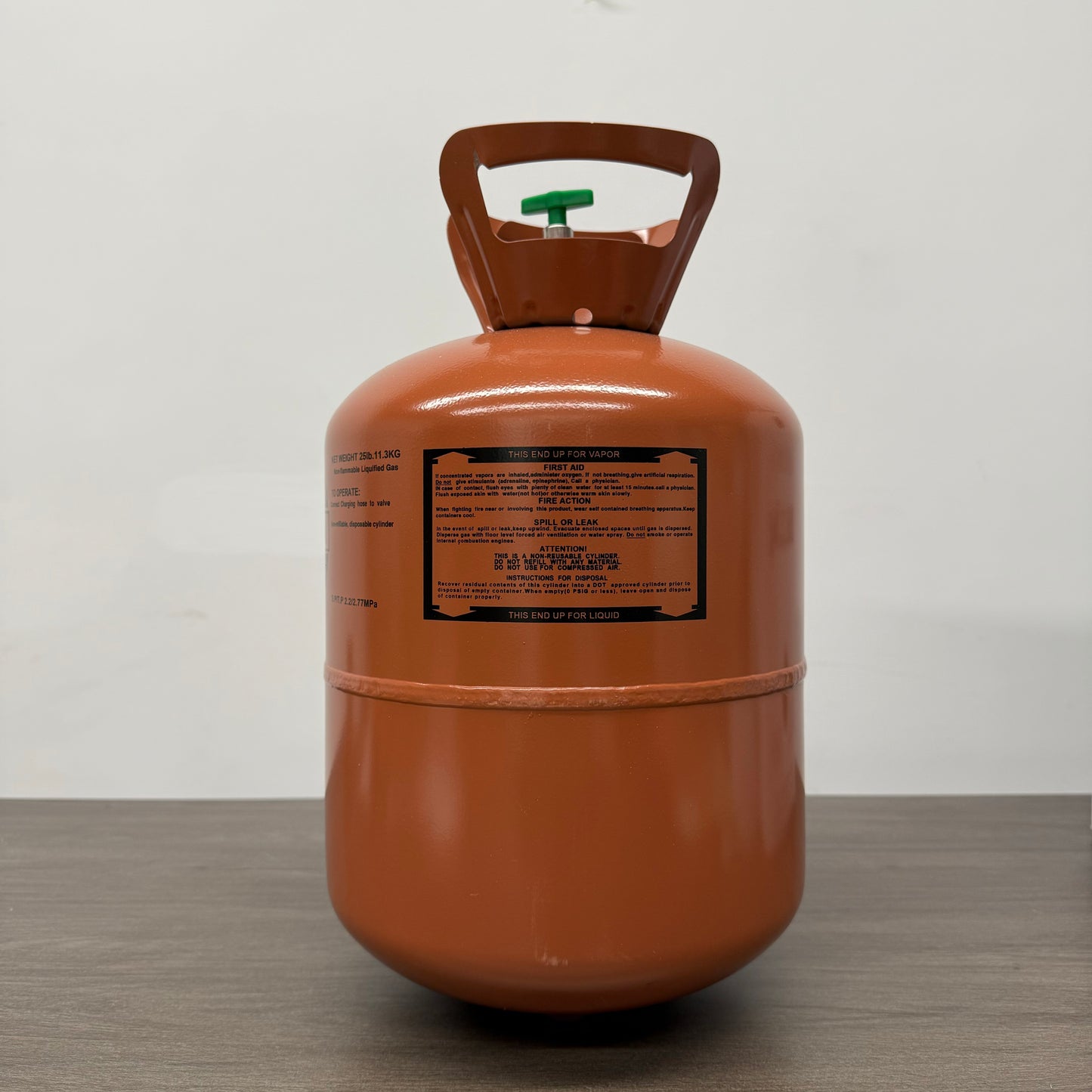 25LB R407A R-407A Refrigerant Gas – High Performance for HVAC Cooling