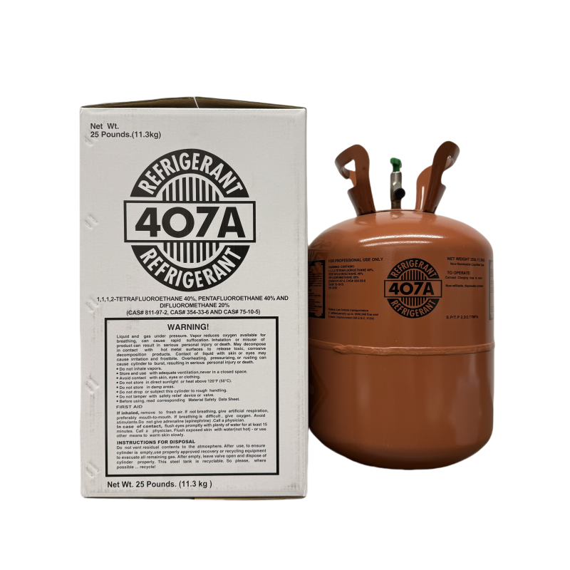 25LB R407A R-407A Refrigerant Gas – High Performance for HVAC Cooling