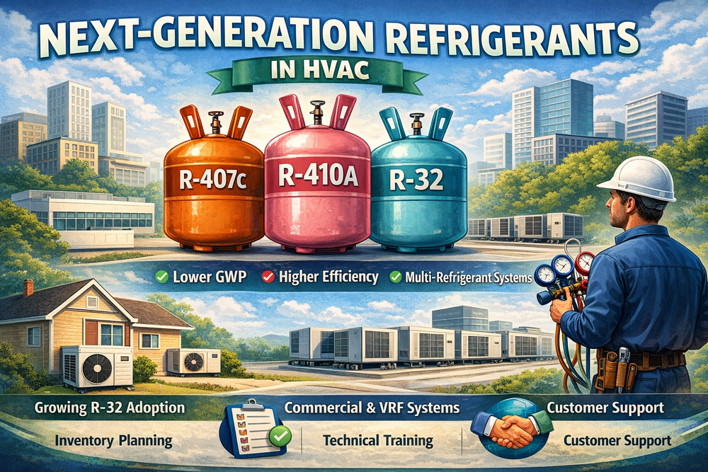 Next-Generation Air Conditioning Systems Drive Refrigerant Demand