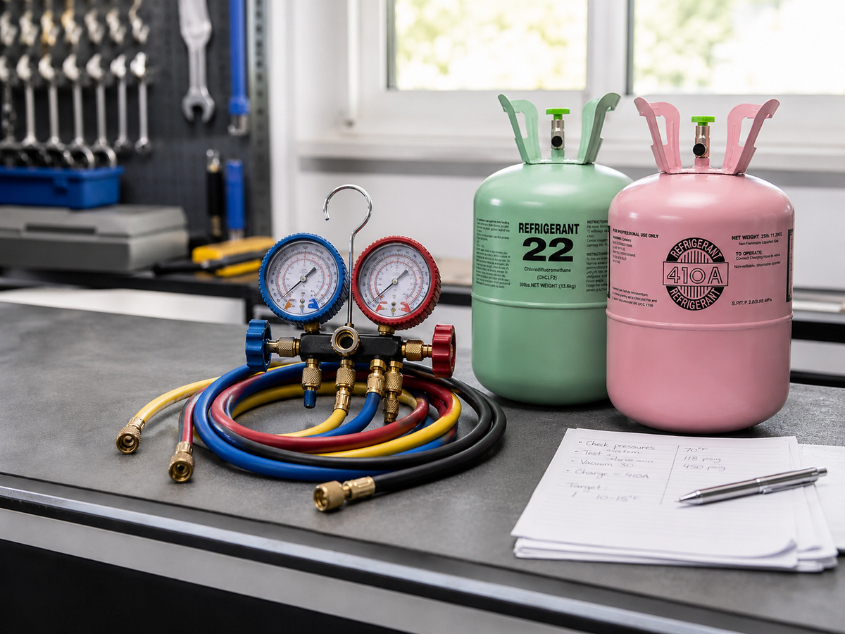 How to Choose a Manifold Gauge Set for HVAC Refrigerants