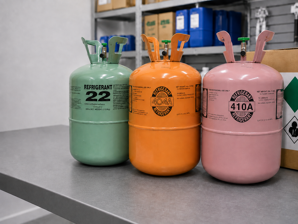 Refrigerant Cylinder Colors: What to Check Before Buying