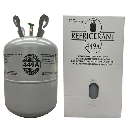 25Lb R449A Refrigerant Freon for Air Conditioners - Steel Cylinder Packaging Tank