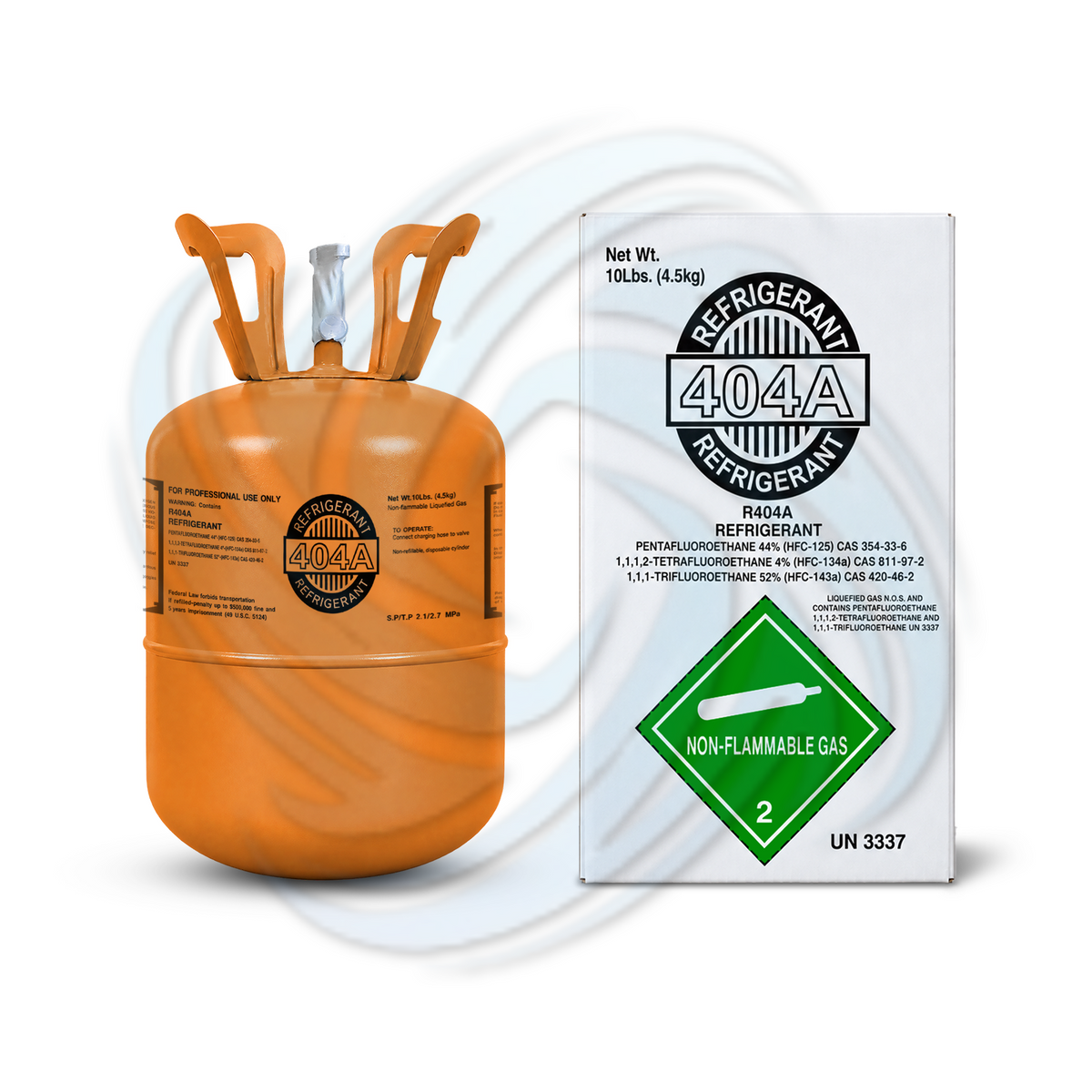 10 lb R404A Refrigerant Cylinder for Commercial Refrigeration
