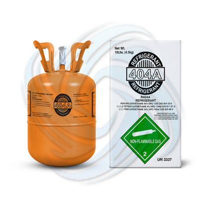 10 lb R404A Refrigerant Cylinder for Commercial Refrigeration
