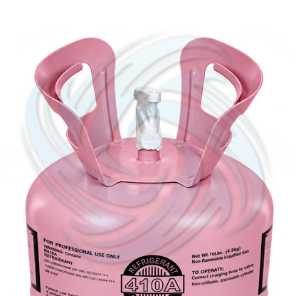 10 lb R410A Refrigerant Cylinder for HVAC & Heat Pumps