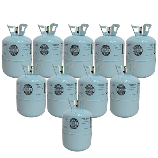 In Stock | 10cans 30Lb R134A Refrigerant Freon Steel Cylinder Tank Packaging