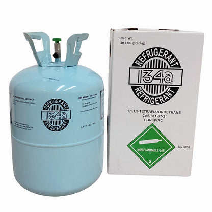 New 30Lb R134A Refrigerant Freon Steel Cylinder Tank Packaging for Air Conditioners