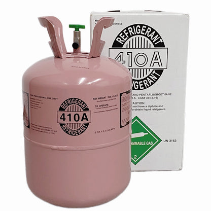 R410A Refrigerant Freon Steel Cylinder Packaging 25Lb Tank Cylinder for Air Conditioners