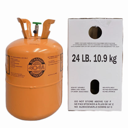 24Lb R404A Refrigerant Freon Tank Cylinders for Refrigeration Equipment