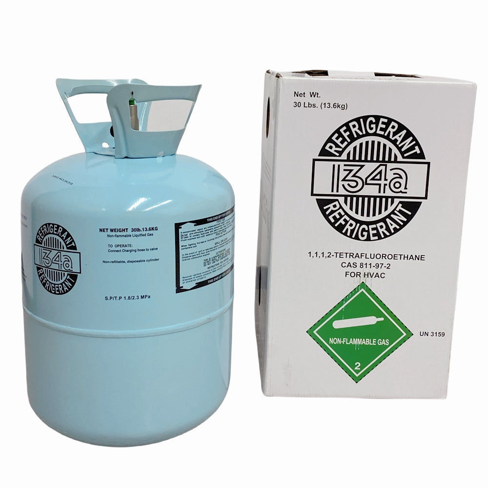 New 30Lb R134A Refrigerant Freon Steel Cylinder Tank Packaging for Air Conditioners