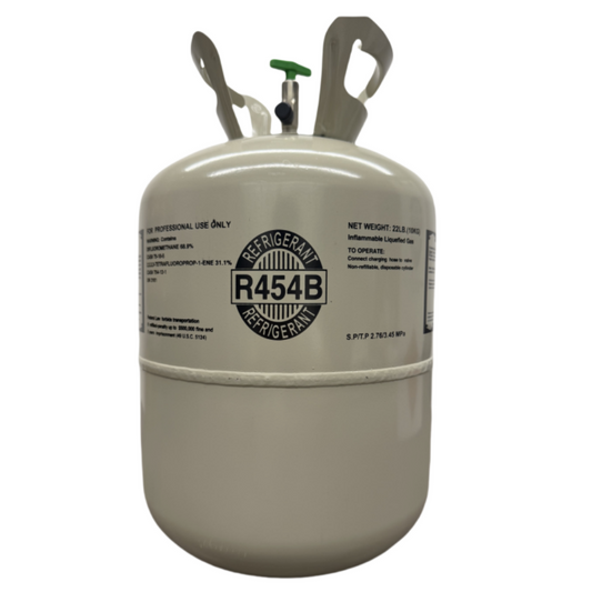 22Lb R454B Refrigerant Freon for Air Conditioners - Steel Cylinder Packaging Tank