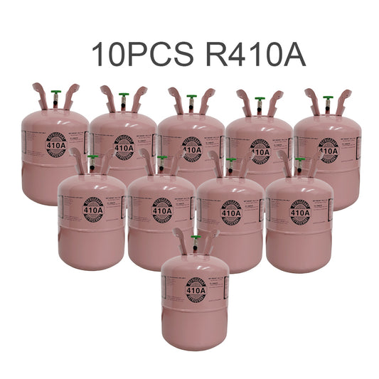 10PCS R410A And 10PCS R404A Refrigerant Freon Steel Cylinder Packaging