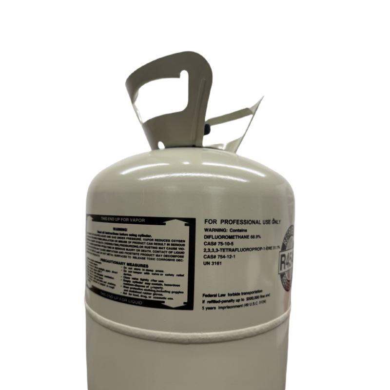 22Lb R454B Refrigerant Freon for Air Conditioners - Steel Cylinder Packaging Tank