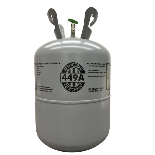 25Lb R449A Refrigerant Freon for Air Conditioners - Steel Cylinder Packaging Tank