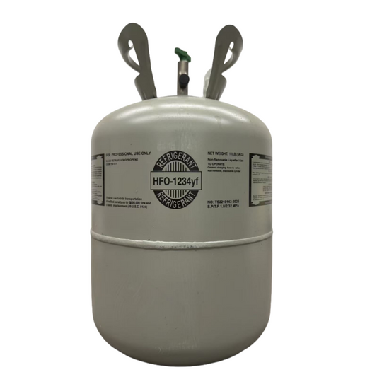 11LB R1234yf Refrigerant Freon for Air Conditioners - Steel Cylinder Packaging Tank
