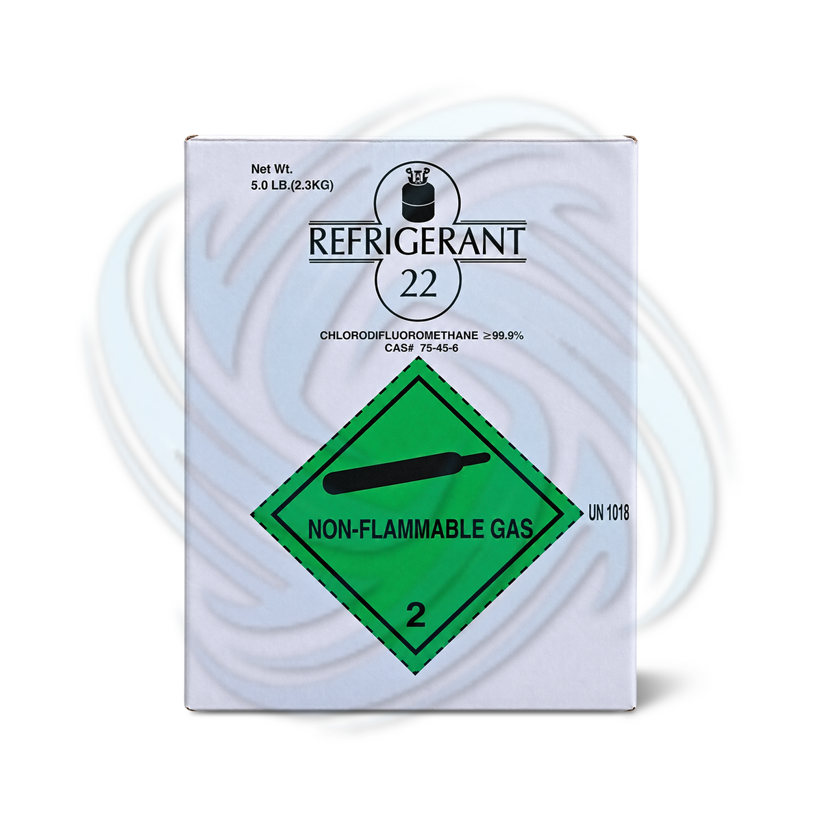 5 lb R22 Refrigerant Cylinder for Commercial Refrigeration