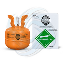R404A 5 lb refrigerant cylinder with packaging carton