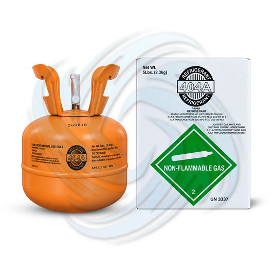 5 lb R404A Refrigerant Cylinder for Commercial Refrigeration