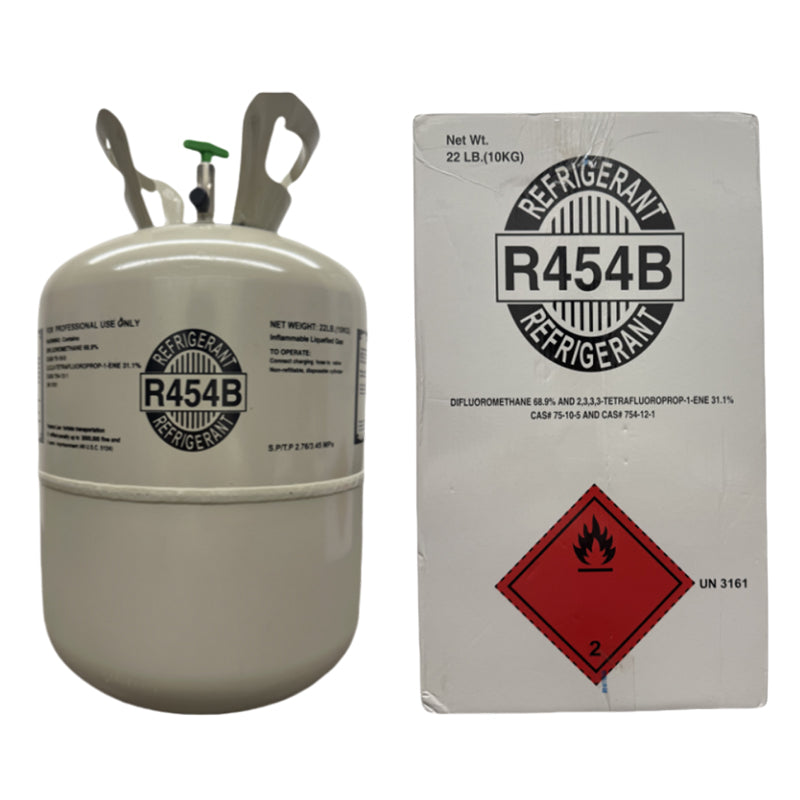 22Lb R454B Refrigerant Freon for Air Conditioners - Steel Cylinder Packaging Tank