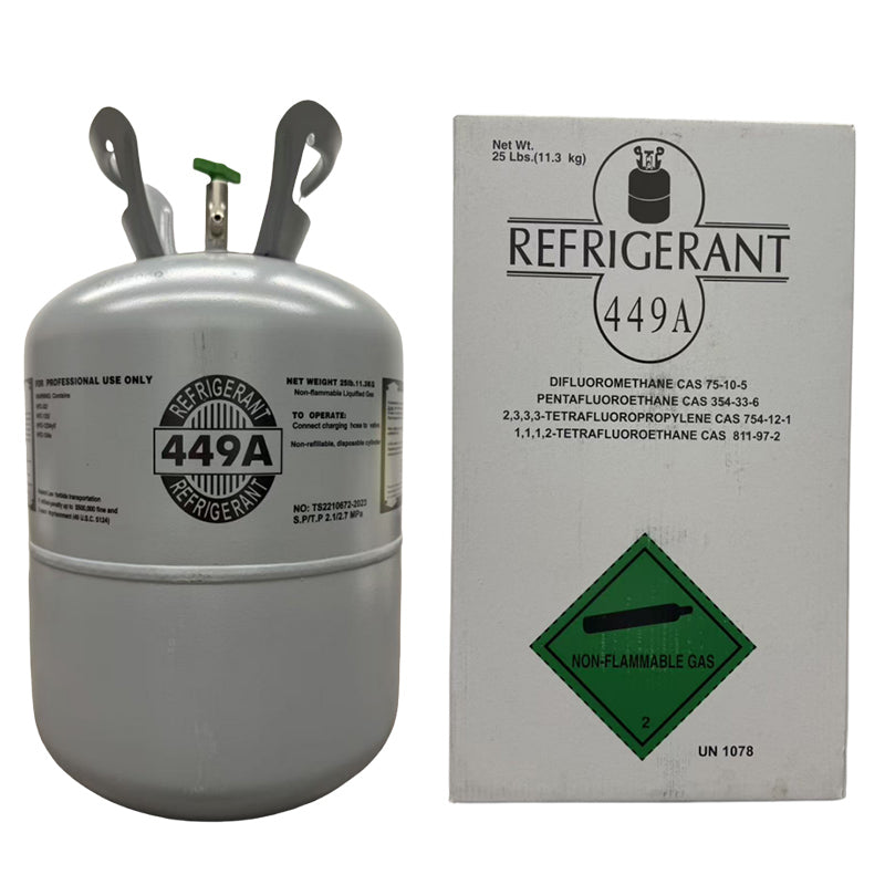 25Lb R449A Refrigerant Freon for Air Conditioners - Steel Cylinder Packaging Tank