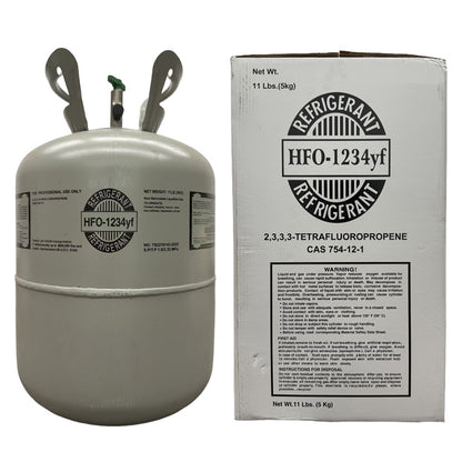 11LB R1234yf Refrigerant Freon for Air Conditioners - Steel Cylinder Packaging Tank