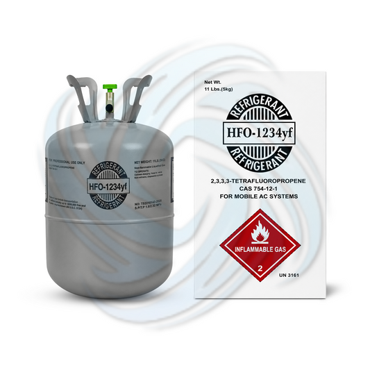 11 lb R1234yf A2L Refrigerant Cylinder for Automotive A/C