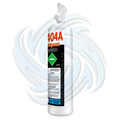 1.5 lb R404A Refrigerant Cylinder for Commercial Refrigeration
