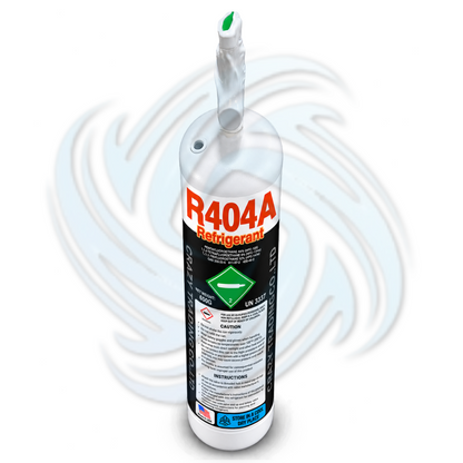 1.5 lb R404A Refrigerant Cylinder for Commercial Refrigeration