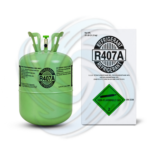 25 lb R407A Refrigerant Cylinder for Commercial Refrigeration