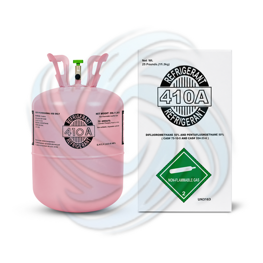 25 lb R410A Refrigerant Cylinder for HVAC & Heat Pumps