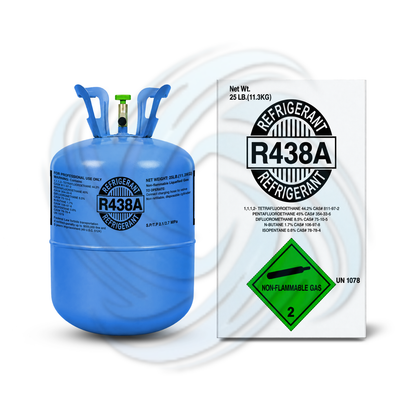 25 lb R438A Refrigerant Cylinder for Commercial Refrigeration