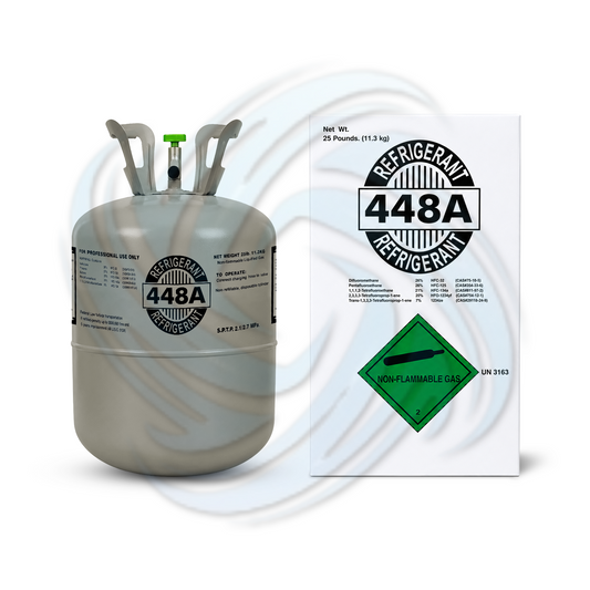 25 lb R448A Refrigerant Cylinder for Commercial Refrigeration